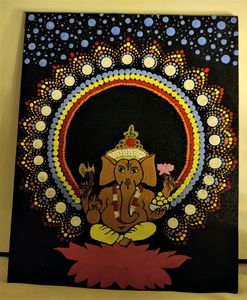 Lord Ganesha Mandala