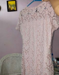 Beutiful Light Pink Bodycon Dress🩷😍💕