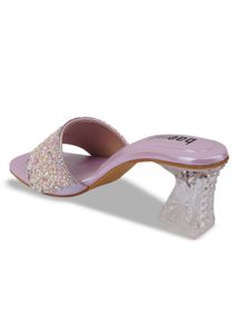 BASED Women Embellished Party Block Sandals
