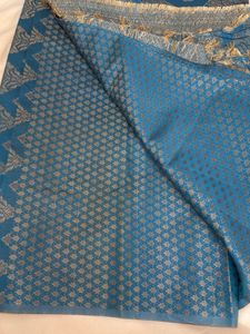 Blue Banarasi Suit