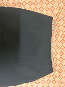 navy blue ruffle Skirt