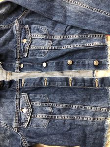 Zara Blue Denim Jacket