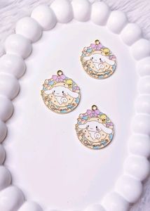 Cinnamon Roll &amp; Pokemon Charms Combo Set