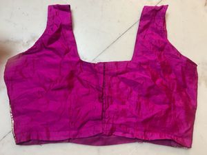 Pink &amp; Gold ready to wear saree