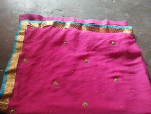 Pink Embellished salwar suit