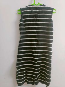 Striped Sleeveless Dress