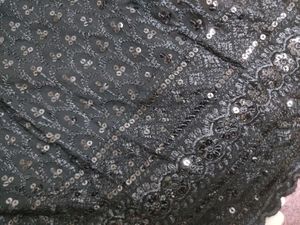Elegant Black Embroidered Kurti