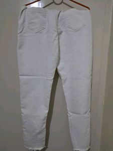 White Denim Jeans