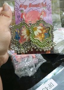 Floral Drop Earrings