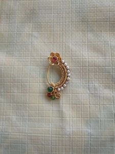 💫 Traditional Nose Ring (Nath) – New