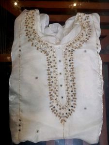 Embellished White Tunic