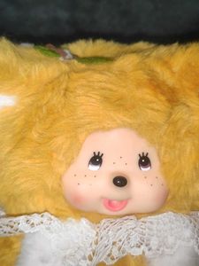 Monchhichi doll.