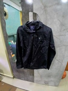 Saint Black Casual Shirt - M Some Fade Spot