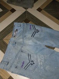 Light Wash Denim Jeans