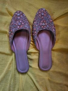 Embellished Ballet Flats