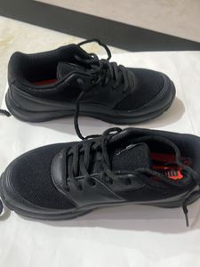 Black Puma School Shoes