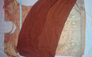 Floral Print Kurti satin