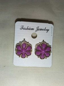 Set of 6 Flower Stud Earring Combo