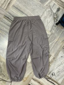 Grey Cargo Pants