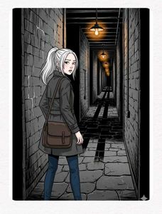 The Shadow in Corridor