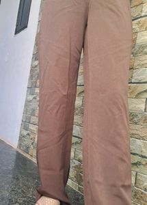 Brown Wide Leg Pants - 22