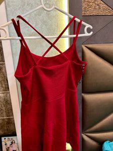 Red Skater Dress