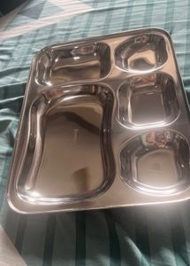 5 Compartments Steel Plate