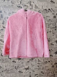 Women Teddy Bear Premium Quality Fur Hoodie Jacket