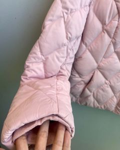 Pink Quilted Puffer Jacket