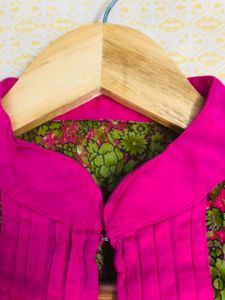 Floral Print Short Top tunic Kurta
