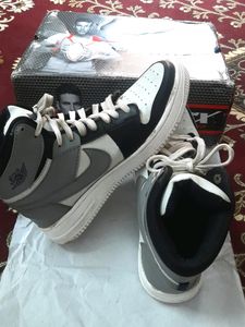 High Top Shoes Size 7 Copy Nike Jordan