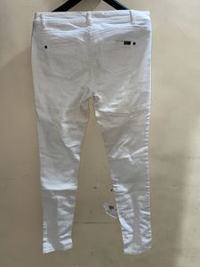 Only Brand Men White Jeans