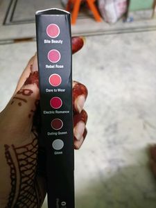 Orgatre Lipstick 5 Shades+1 Gloss