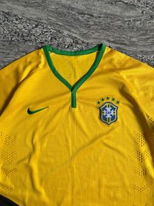 Vintage Brazil Football Jersey