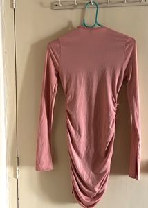 Ruched Bodycon Mini Dress