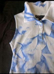 Blue Tank Top For Girls !