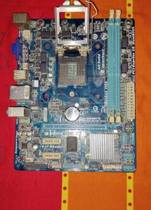 Motherboard With Processor