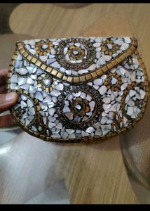 Mosaic Clutch Purse