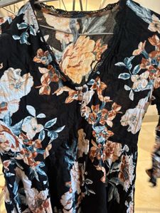 Floral Print Mini Dress
