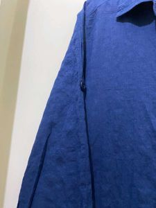 Blue Shirt Dress Bust 36 Length 37