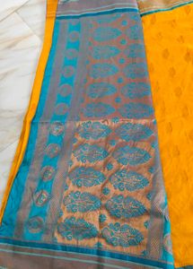 Elegant Yellow Paithani Saree