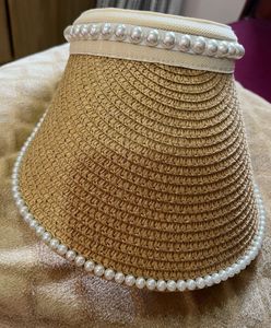 Pearl Embellished Visor- Never Used