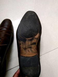 New Like BRAND REDTAPE FORMAL BROWN BROGEUS  Leath