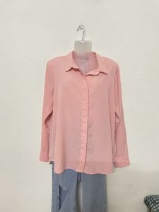 H&amp;M Oversized Shirt  Long Sleeves Blouse
