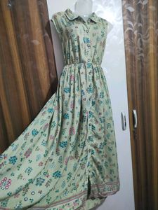 Floral Print Maxi Dress