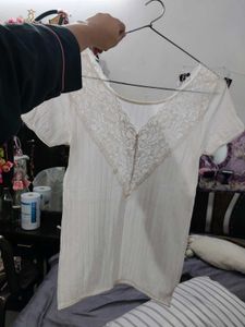 Coquette Bow Sheer Type Top