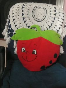 🍅 Cute Tomato Soft toy Cum Cushion