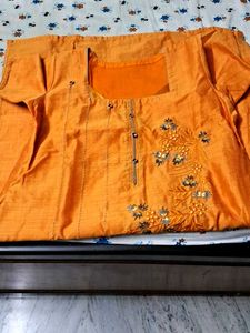 Elegant Orange Kurta