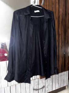 New: Black Mango Overshirt