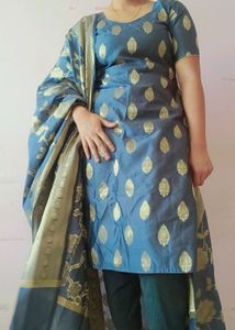 Banarashi Kurti Set
